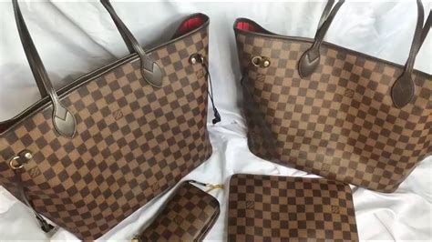 louis vuitton neverfull mm damier ebene real vs fake|Louis Vuitton Damier Ebene backpack.